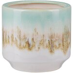 Grand vase dcoratif  fleurs en cramique multicolore 45 cm de hauteur accessoire tendance pour salon ...