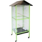 Grande cage oiseau sur pied voli�re canaries perroquet grosses perruches cacato�s ara cage oiseaux avec ...
