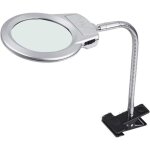 Grande loupe pliante et lampe � main jumbo inch lens - meilleure loupe mains libres pour la lecture et ...