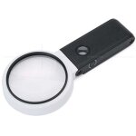 Grande loupe ulisem 4, 35 pouces 3, 5x 25x avec clairage et support, loupe portable avec clairage led, ...