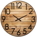 Horloge abby bois d70cm atmosphera créateur d'intérieur Horloge abby bois d70cm atmosphera créateur d'intérieur