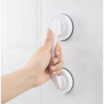 Grandes poign�es de porte et de fen�tre en verre, portes coulissantes de salle de bain, armoires, penderies, ...