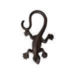 Grande salamandre d�co fonte 8x3x16cm