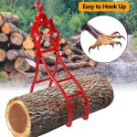 Grappin  4 griffes 36in opening timbers log lifting tongs logging grabber duty