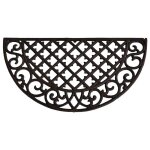 La grande prairie - gratte pieds fonte demi lune 67x34cm