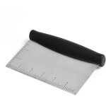 Grattoir � grilles en acier inoxydable, id�al pour couper le pain et la p�te � pizza, outil de cuisine ...