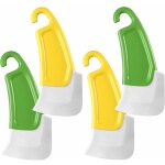 Grattoir en silicone grattoir r�sistant � la chaleur grattoir de cuisine antiadh�sif spatule de nettoyage ...