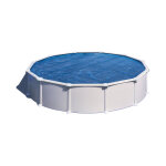 Gre - b�che � bulles pour piscine acier ronde � 5, 50 m - gr�