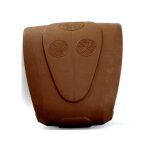 Gre - cache margelle droit - souple marron pour piscine acier Gre - cache margelle droit - souple marron pour piscine acier