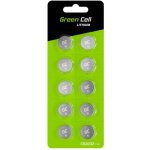 Green cell - pile bouton cr 2032 3 v 10 pc(s) 220 mah lithium cr2032