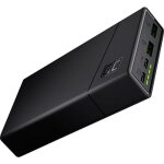 Green cell - powerplay20 powerbank (batterie supplmentaire) 20000 mah quick charge lipo noir affichage ...