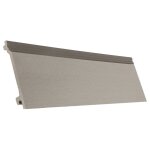 Lame bardage composite beige 2. 60 m aspect contemporain beige