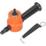 Grignoteuse � double t�te, coupe - m�tal r�glable � 360� pour couper des lignes droites, des courbes ...