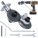 Grignoteuse de tle, coupe - plaque de perceuse lectrique coupe - grignoteuse tle  double tte pour ...