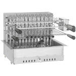 Gril encastrable et  poser forge adour avec tournebroche lectrique 918. 56