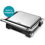 Grill a panini 2 en 1 acier inoxydable 2 000 w sans pfas