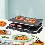 Grill � raclette, grill d'int�rieur �lectrique sans fum�e, barbecue cor�en de table, plaque de cuisson ...