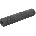 Grillage acier avec rev�tement en pvc 25x0, 75 m gris