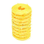 Courant - grillage avertisseur nf jaune gaz largeur 30cm - 100ml