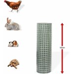 Dema - grillage galvanis  maille carre 13 mm 0, 5 x 10 m