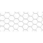 Nortene - grillage métalique 0, 5 x 25 m - maille 25 x 0, 8 mm - structure hexagonale - triple torsion ... Nortene - grillage métalique 0, 5 x 25 m - maille 25 x 0, 8 mm - structure hexagonale - triple torsion ...