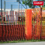 Grillage plastique mailles: 10 x 4 cm hauteur: 100 cm longueur: 30 m orange