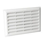 Nicoll grille aération rectangulaire avec moustiquaire 292x197 mm m212 Nicoll grille aération rectangulaire avec moustiquaire 292x197 mm m212
