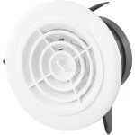 Grille d'a�ration r�glable en abs pour int�rieur de plafond, grille d'a�ration ronde pour salle de bain, ...