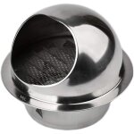 Grille d'a�ration ronde grille ventilation hotte, conduit a�rateur d'air grille de ventilation en acier ...