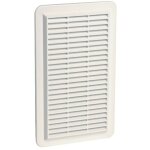 Nicoll ? grille a�ration vmc rectangulaire 166x277cm ? installation fa�ade ou int�rieur ? renforc� uv ...