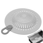 Grille anti - cheveux en silicone pour canalisation prot�ge - douche souple pour balcon, accessoire de ...