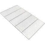 Grille de barbecue carr�e en acier fin 67 x 40 cm barbecue boule et barbecue rond grillade terrasse jardin ...