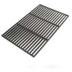 Wiltec - grille bbq carrée 54x34 cm en fonte barbecue charbon de bois / à gaz grillade cuisson terrasse ... Wiltec - grille bbq carrée 54x34 cm en fonte barbecue charbon de bois / à gaz grillade cuisson terrasse ...