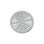 Grille de bonde de fond piscine 179 mm blanc pour oceania et weltico Grille de bonde de fond piscine 179 mm blanc pour oceania et weltico