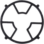 Grille de br�leur pour cuisini�re � gaz, support pour casserole et lait, compatible avec 4 ou 5 becs