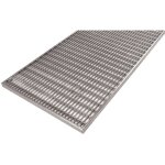 Mea - grille caillebotis norm galvanis 600x1000x20mm maille 30 / 10