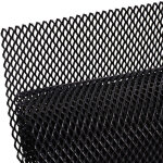 Grille de calandre de voiture en alliage d'aluminium 3x6mm grille de corps pare - chocs rhombique gril ...