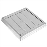 Grille de conduit d' a�ration carr�e sortie de ventilateur d' extracteur de s�che - linge carr� d' a�ration ...