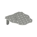 Grilles de cuve geberit en acier inoxydable pour urinoirs geberit renova