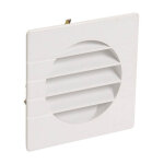 Grille extérieure pour tube pvc Ø100 blanc - nicoll Grille extérieure pour tube pvc Ø100 blanc - nicoll