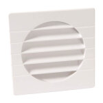Nicoll - grille extérieure pour tube pvc Ø125 blanc moustiquaire Nicoll - grille extérieure pour tube pvc Ø125 blanc moustiquaire