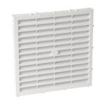 Nicoll grille faade carre  combinaison moust. 150cm blanc