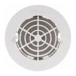 Nicoll - grille d'a�ration fatm100 � fermeture pour tube 100mm avec moustiquaire