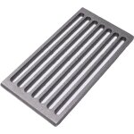 Fonderia bongiovanni - grille en fonte 29, 5 x 15 x 1 cm pour cheminée, poêle, barbecue, fond pour cendres ... Fonderia bongiovanni - grille en fonte 29, 5 x 15 x 1 cm pour cheminée, poêle, barbecue, fond pour cendres ...