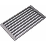 Fonderia bongiovanni - grille en fonte 30x16 cm pour cheminée, poêle, barbecue, fond pour cendres 30x16 ... Fonderia bongiovanni - grille en fonte 30x16 cm pour cheminée, poêle, barbecue, fond pour cendres 30x16 ...