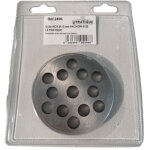 Grille inox � 12 mm universelle hachoir n�22 - le pratique
