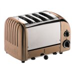 Grille - pain 4 fentes newgen cuivre - dualit - 47390