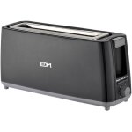 Grille - pain noir design long 900 w - edm