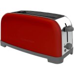 Grille - pain taurus vintage single red toaster