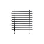 Vivol - grille pare - chien - rglable xl - montage au sol